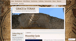 Desktop Screenshot of graceintorah.net